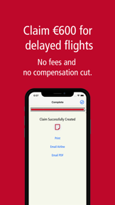 Plane Claim - Delayed Flights screenshot