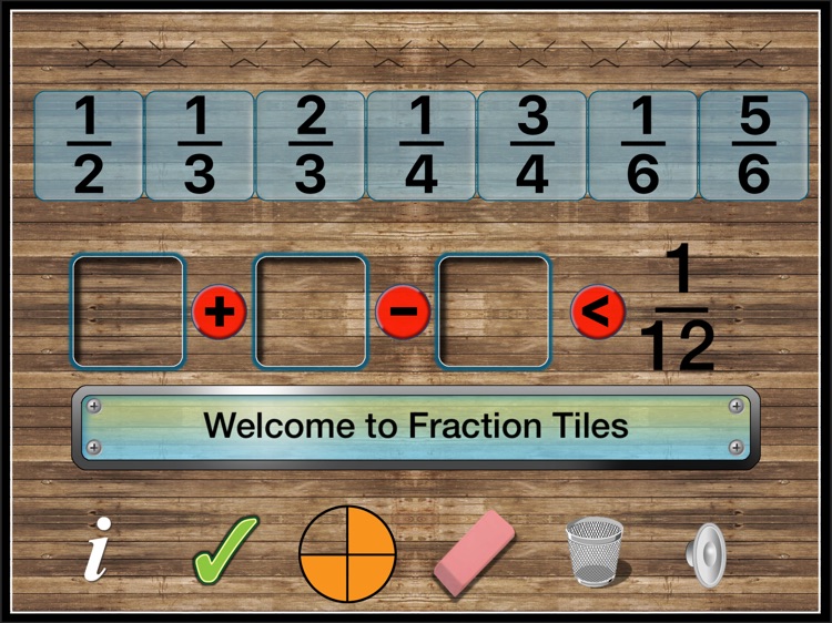 Fraction Tiles by Ventura Educational Systems