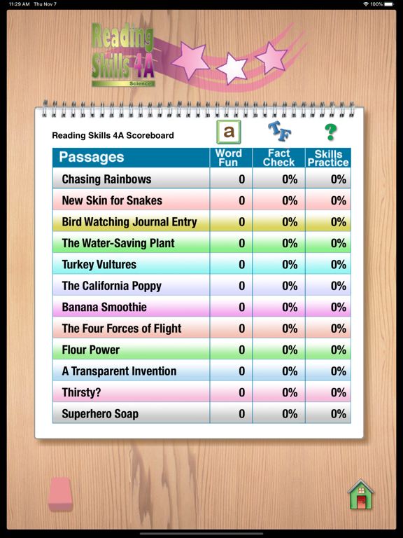 Screenshot #5 pour Reading Skills 4A