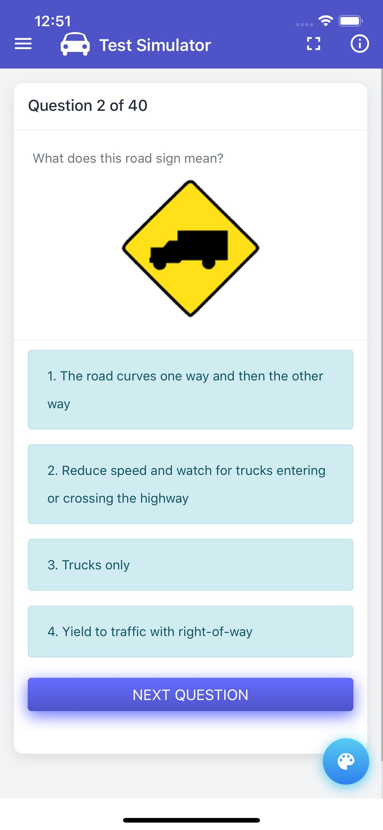 Louisiana OMV Permit Test screenshot 5