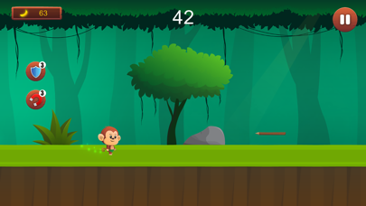 Monkey Run, Jump & Go Bananas! Screenshot