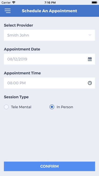 Denmaar Patient App