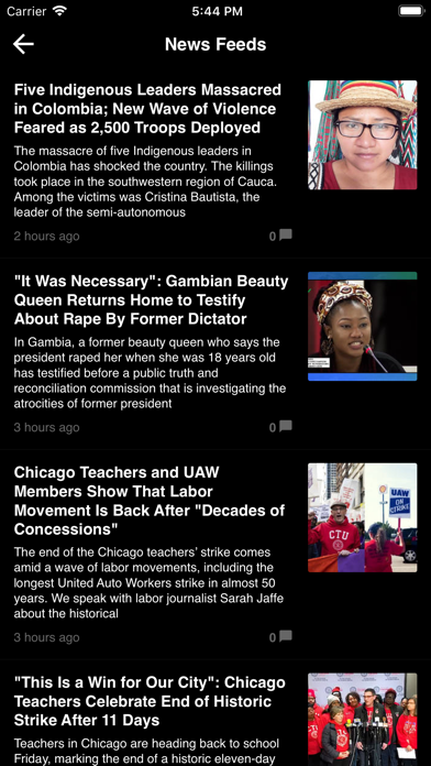 Pacifica Radio screenshot