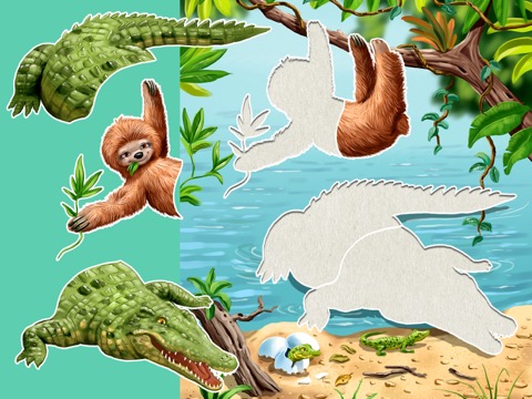 Puzzle games for kids: Animalのおすすめ画像4