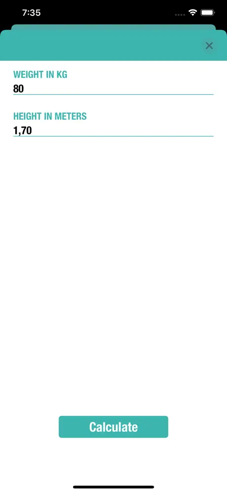Calculadora Medica App