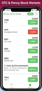 Penny Stocks Tracker &Screener screenshot #5 for iPhone