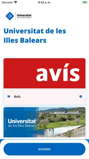 UIB Univ. de les Illes Balears screenshot 1