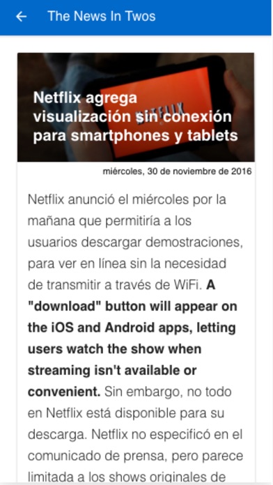 The News In Twos Screenshot 1 - AppWisp.com The News In Twos Screenshot 1 - AppWisp.com