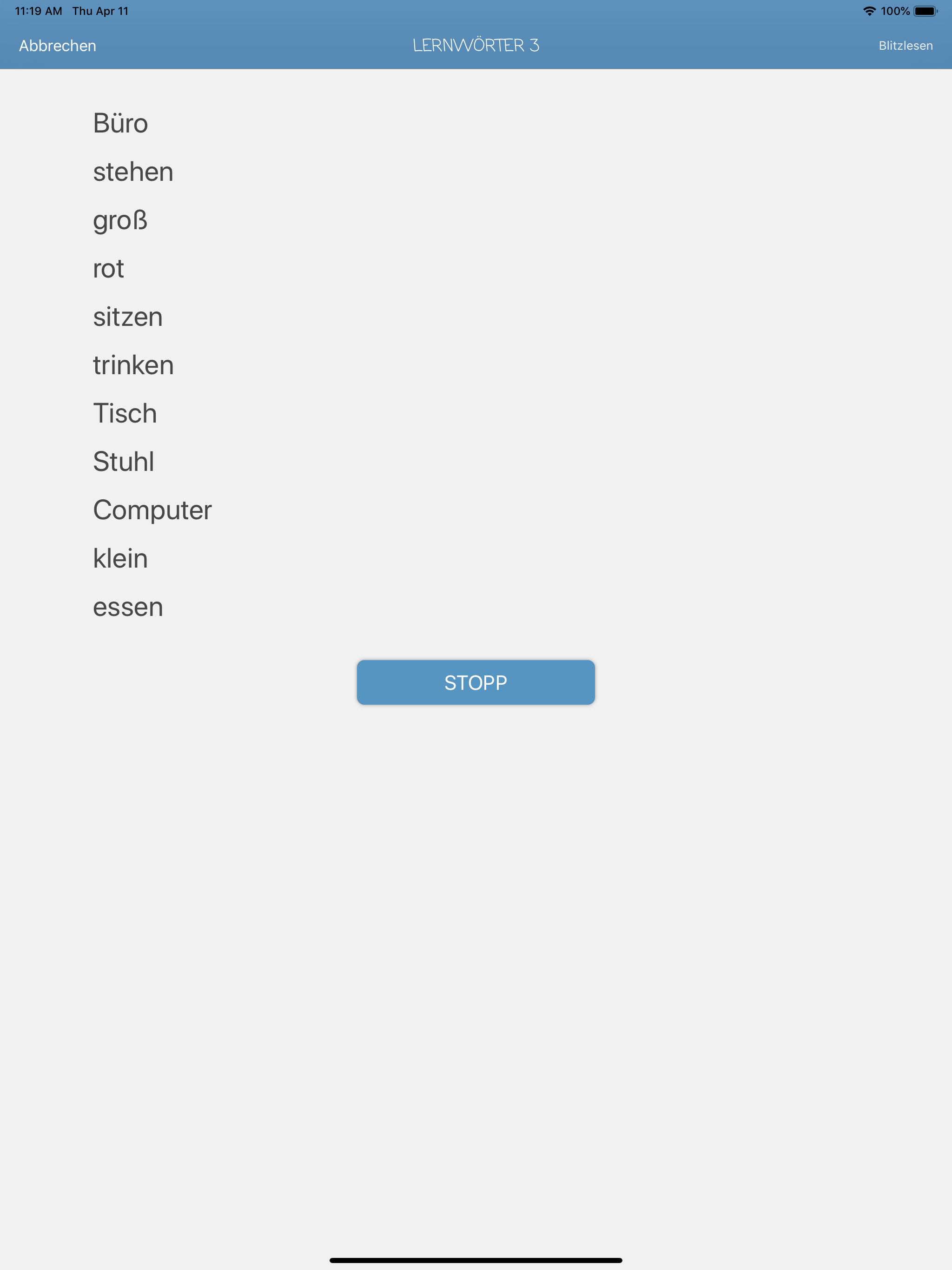 Grundschule: Lernwörter screenshot 11