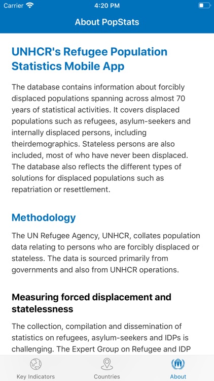 Refugee Data screenshot-3
