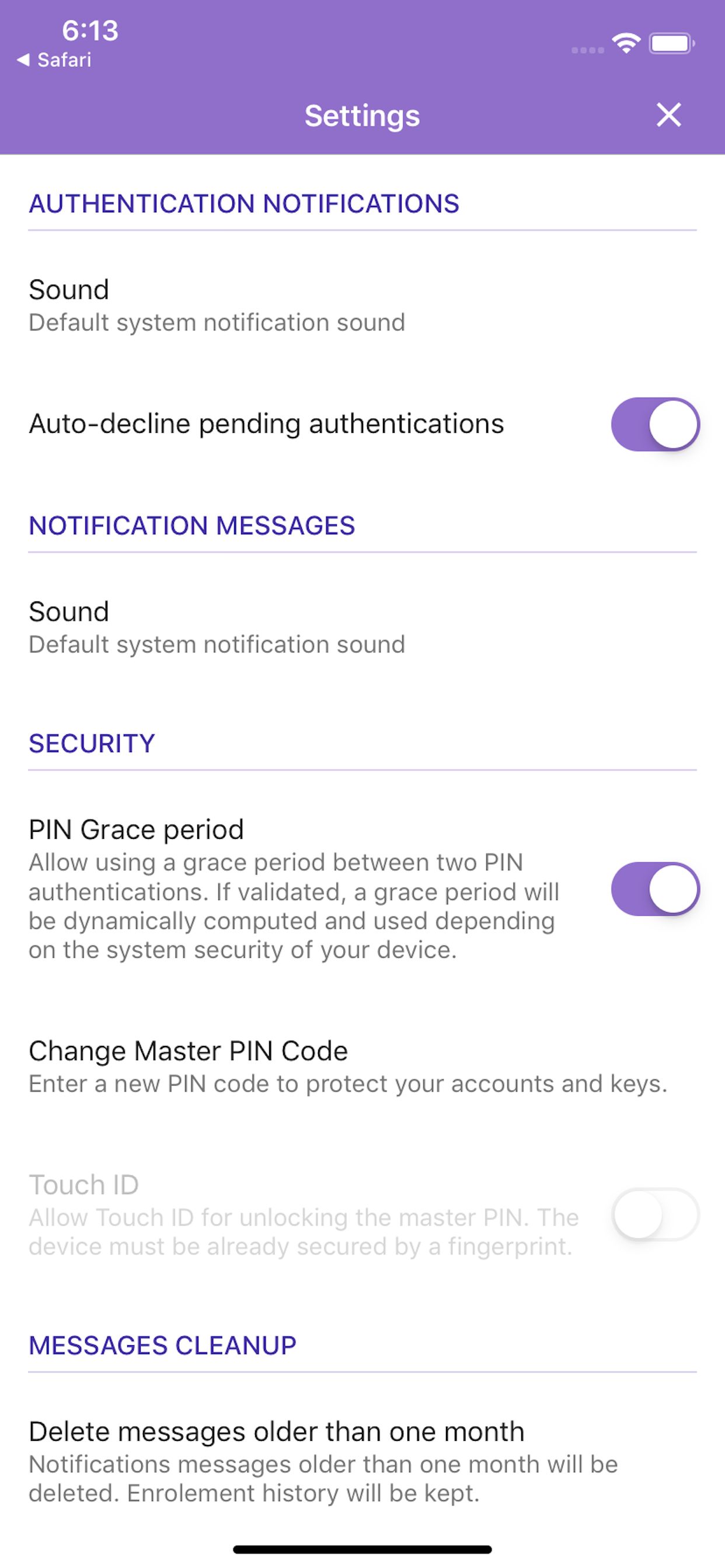 Evidian Authenticator screenshot 6