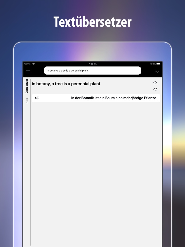 Englisch Deutsch Übersetzer + App for iPhone - Free Download Englisch