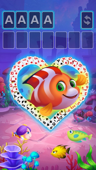 Solitaire Fish Klondike Card Screenshot
