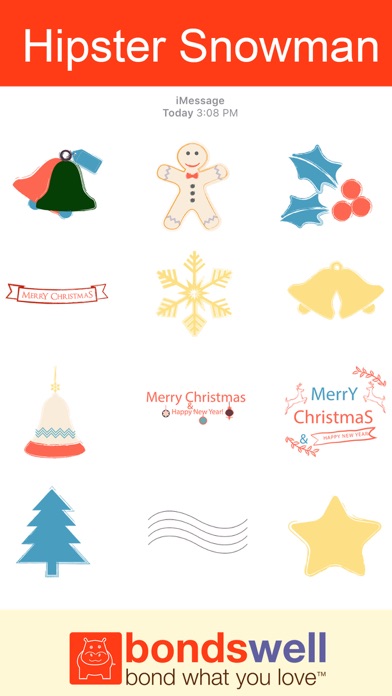 Screenshot #2 pour Hipster Snowman