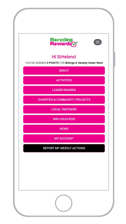 St Helens Recycling Rewards