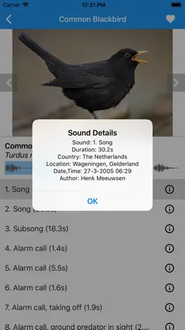 Game screenshot BirdSounds Europe apk