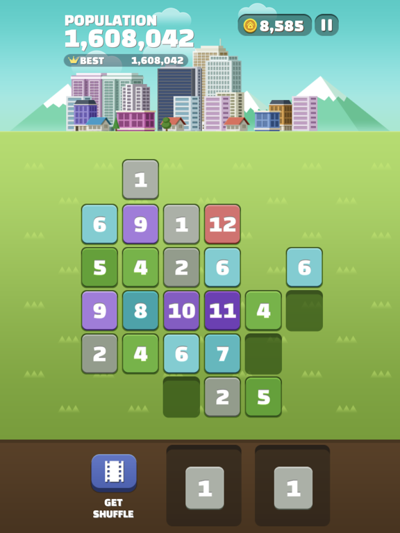 Screenshot #6 pour My Little Town : Number Puzzle