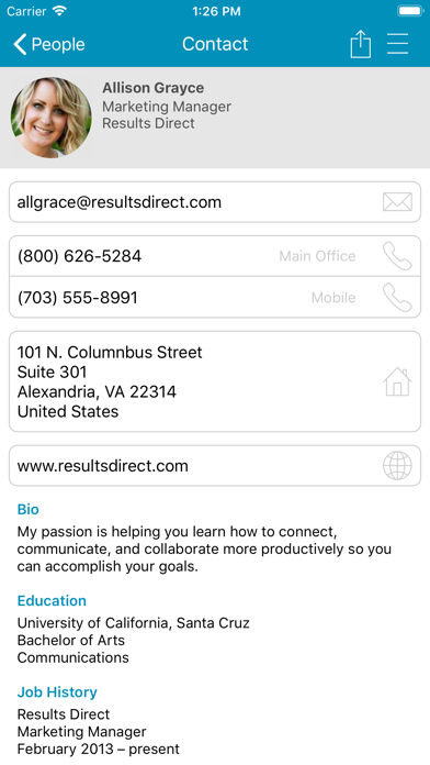 App screenshot