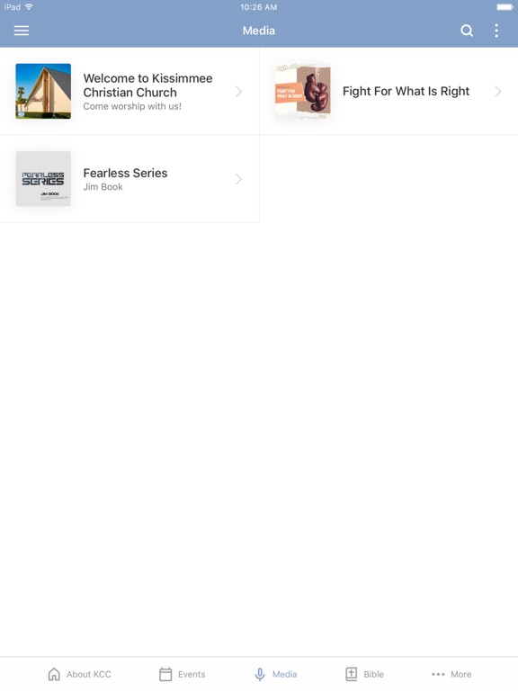 Screenshot #6 pour Kissimmee Christian App