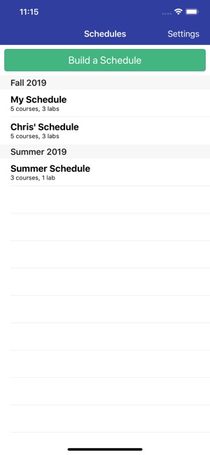 College Schedule Builder(圖5)-速報App