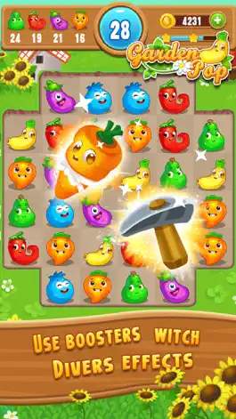 Game screenshot Garden Pop -  Charm Match-3 apk