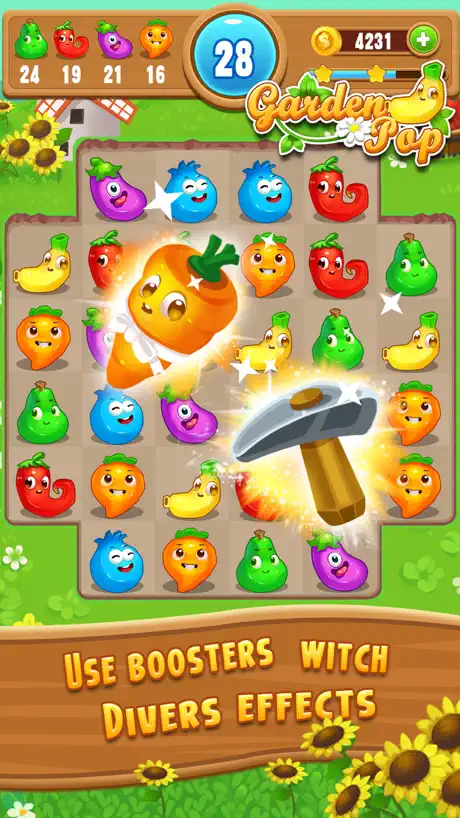 Garden Pop -  Charm Match-3