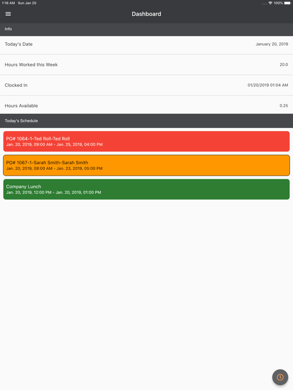 OnRivet iPad screenshot 1 - Productivity app