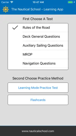 Game screenshot The Nautical School ExamTutor+ apk