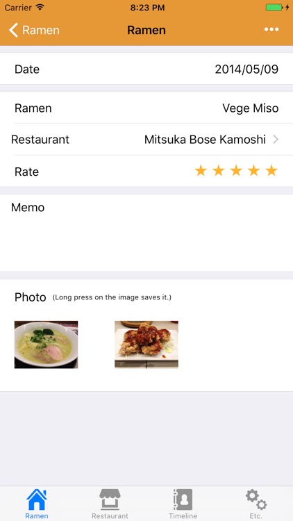 RamenMemo