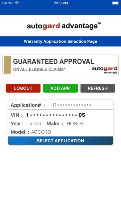 Autogard - Warranty Holder screenshot 2