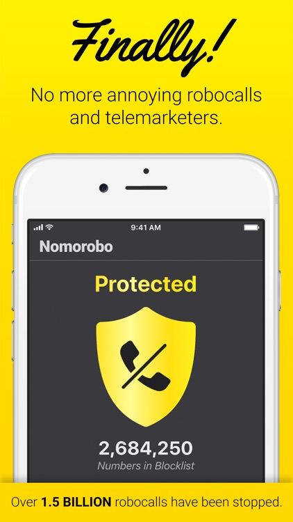 Nomorobo Robocall Blocking screenshot-0