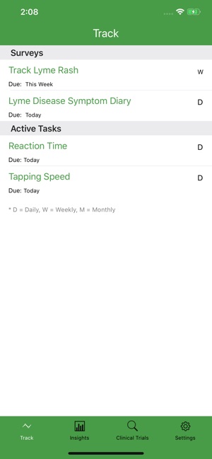 Lyme Symptom Tracker(圖5)-速報App