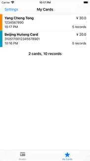 trip reader (nfc) iphone screenshot 4