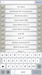 Car Photos Quiz screenshot