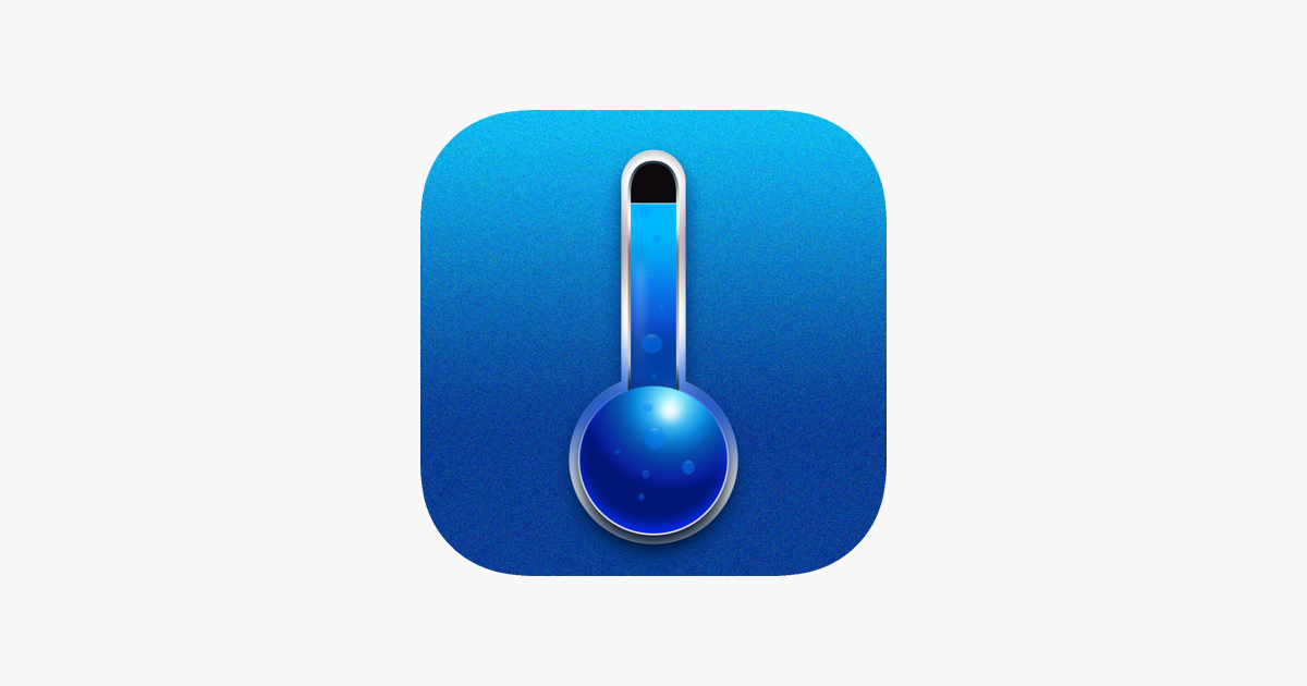 Thermomètre réel dans l'App Store