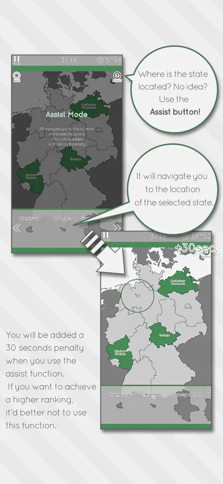 Germany Map Puzzle