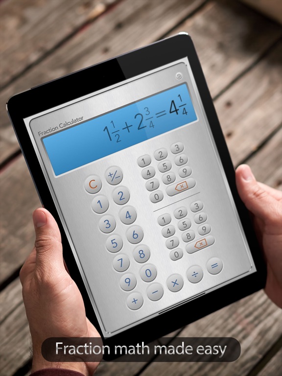 Screenshot #1 for Fraction Calculator Plus