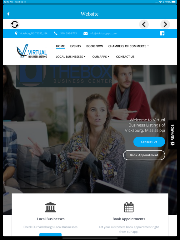 veburg iPad screenshot 3 - Food & Drink app