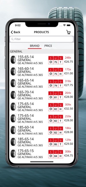 Inter-Sprint Tyre Order App(圖2)-速報App