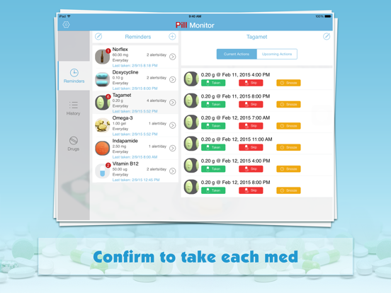 Screenshot #4 pour Pill Monitor for iPad