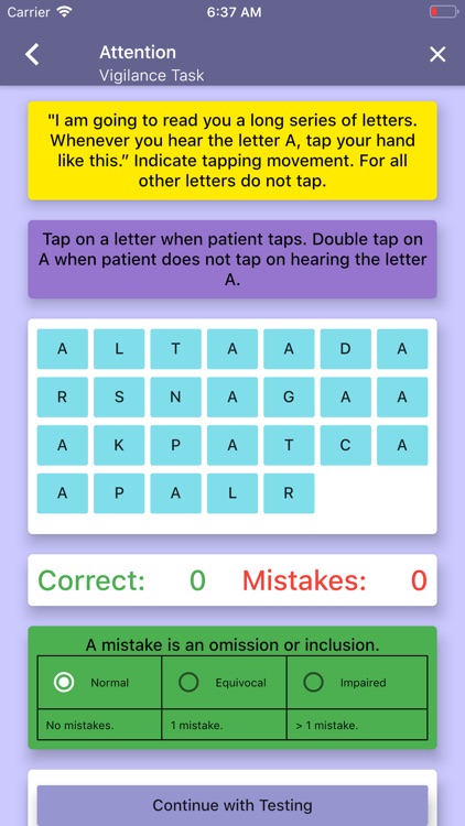 Midland Cognitive Assessment