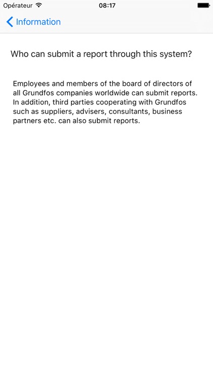 Grundfos Whistleblower System screenshot-4
