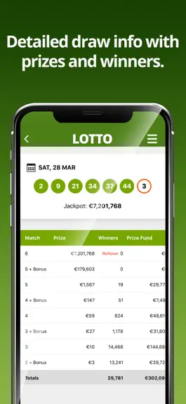 Game screenshot Irish Lottery Results apk