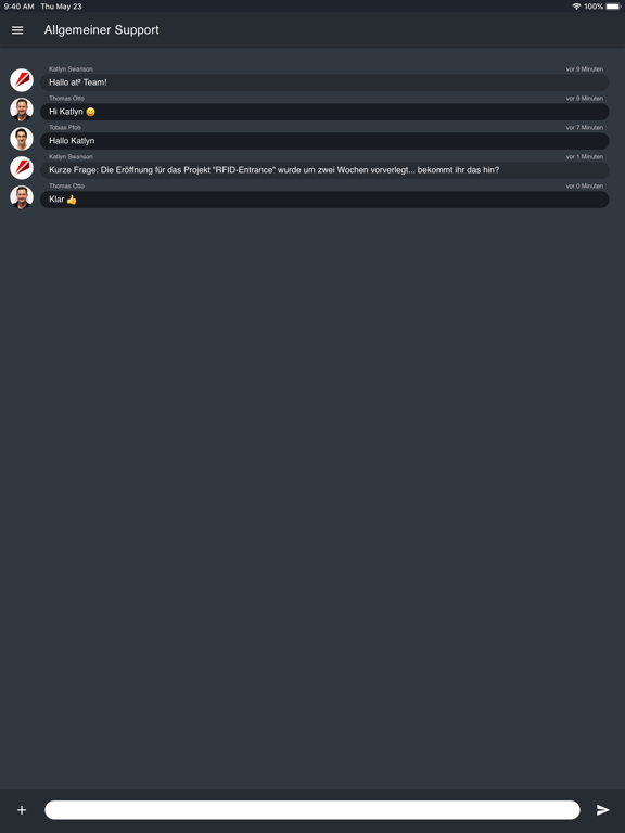 App screenshot