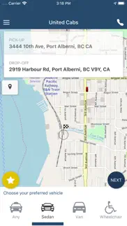 united cabs iphone screenshot 3