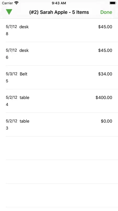 Liberty Item Entry screenshot 3 of 8