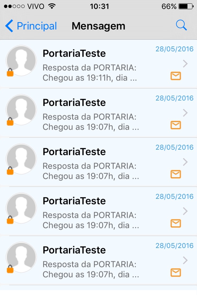 iPhone screenshot
