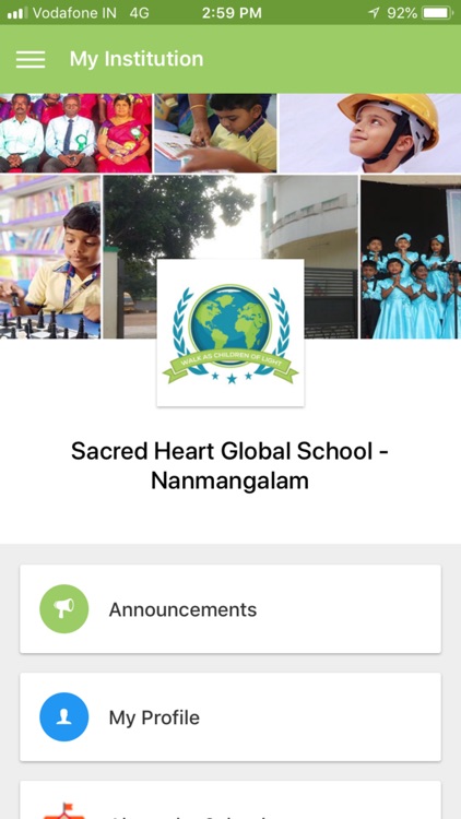 Navio - Sacred Heart Schools