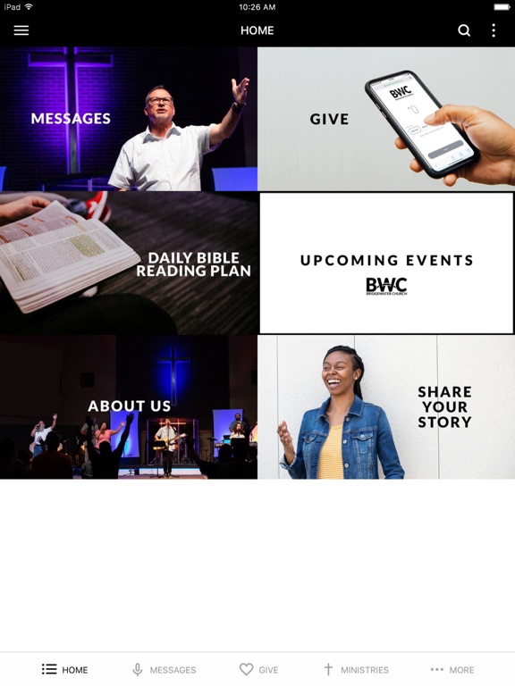 Screenshot #4 pour BridgeWater Church App