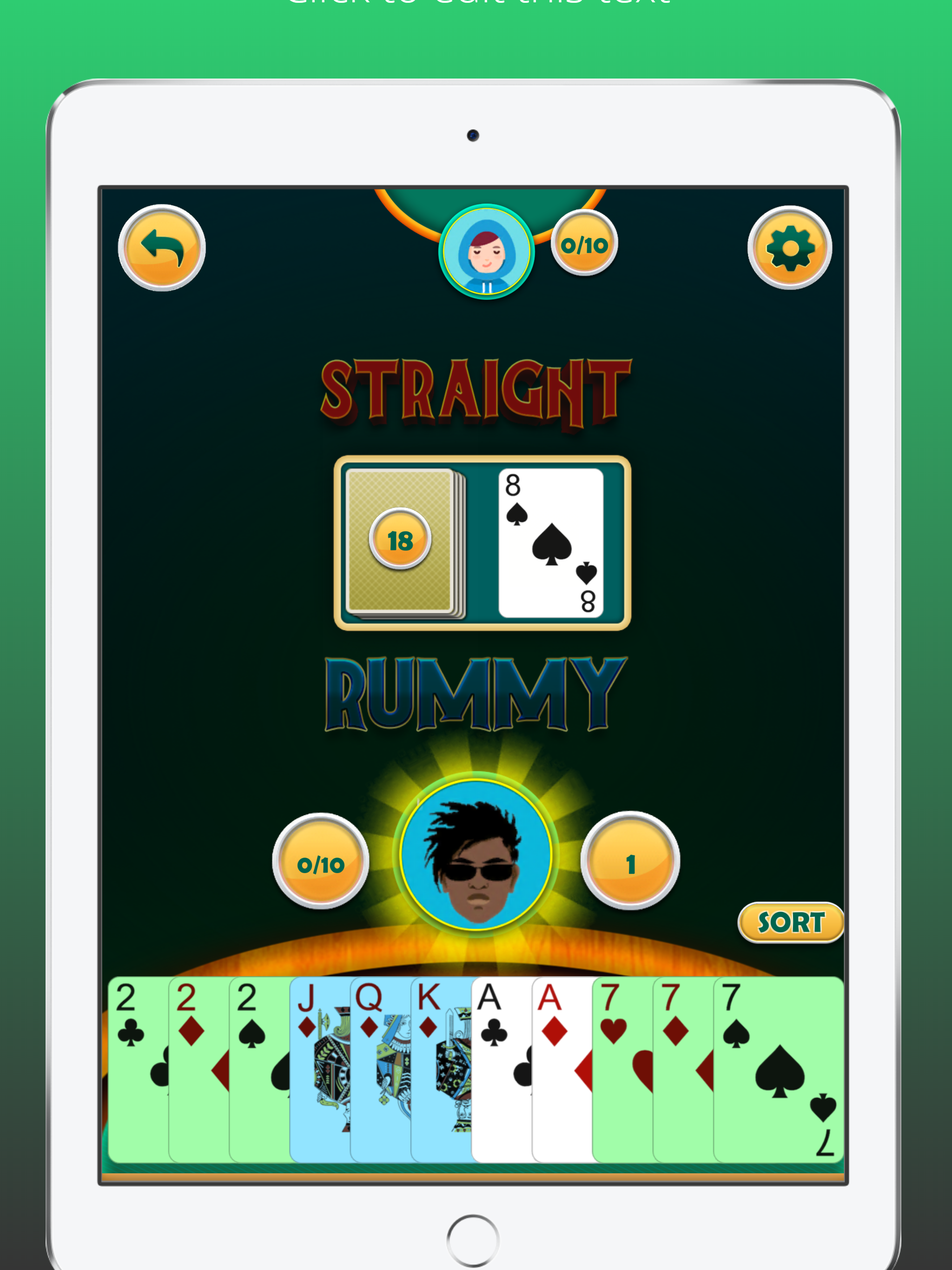 Gin Rummy Offline Card Game